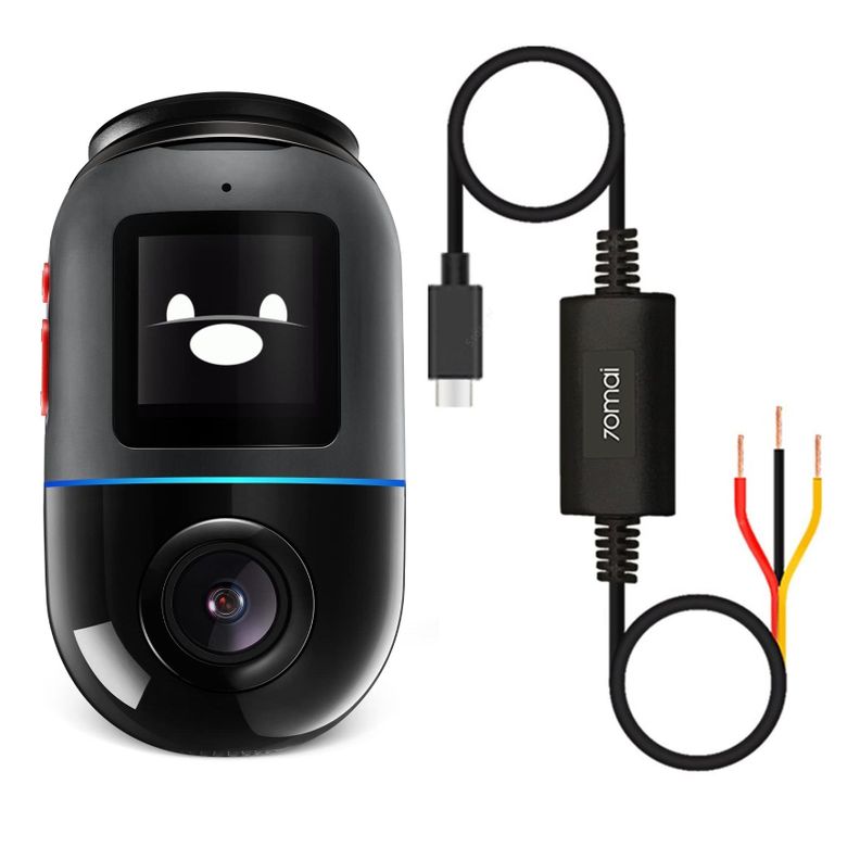 Camara para vehiculoOmni X200 1080P 128GB rotacion 360 grados  + Kit de cableado UP03-0