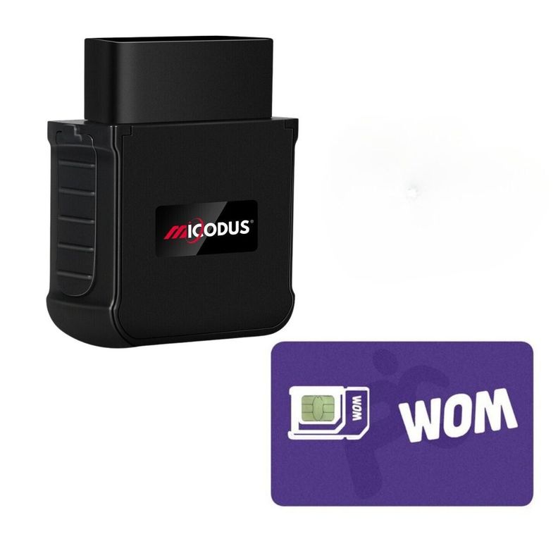 Rastreador GPS 4G MV33G 4G OBD2 + configuración + Sim-0