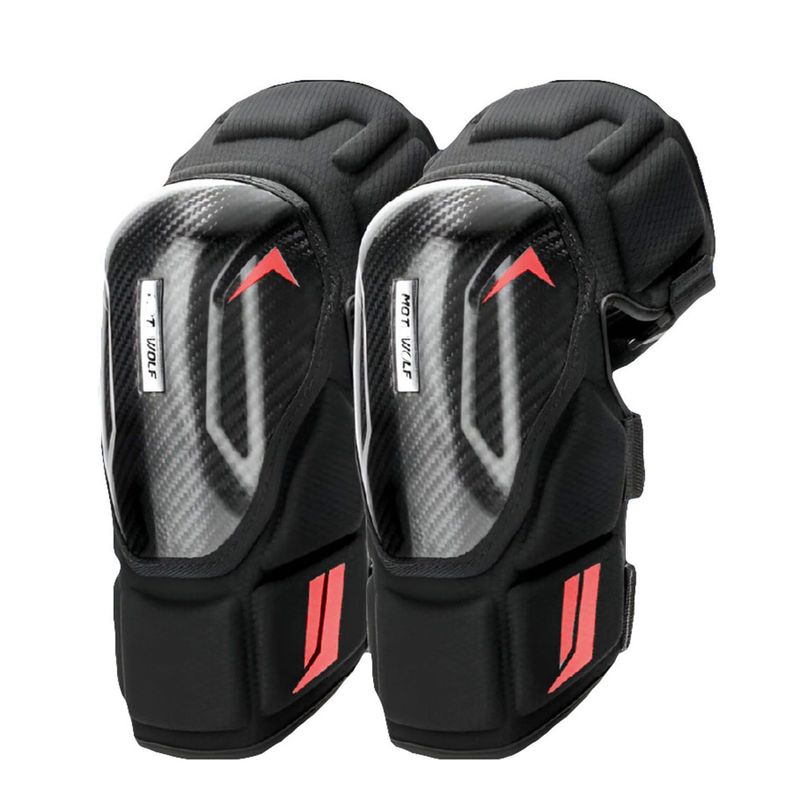 Rodilleras para motociclismo de  Fibra Carbono MotoWolf 1037-1