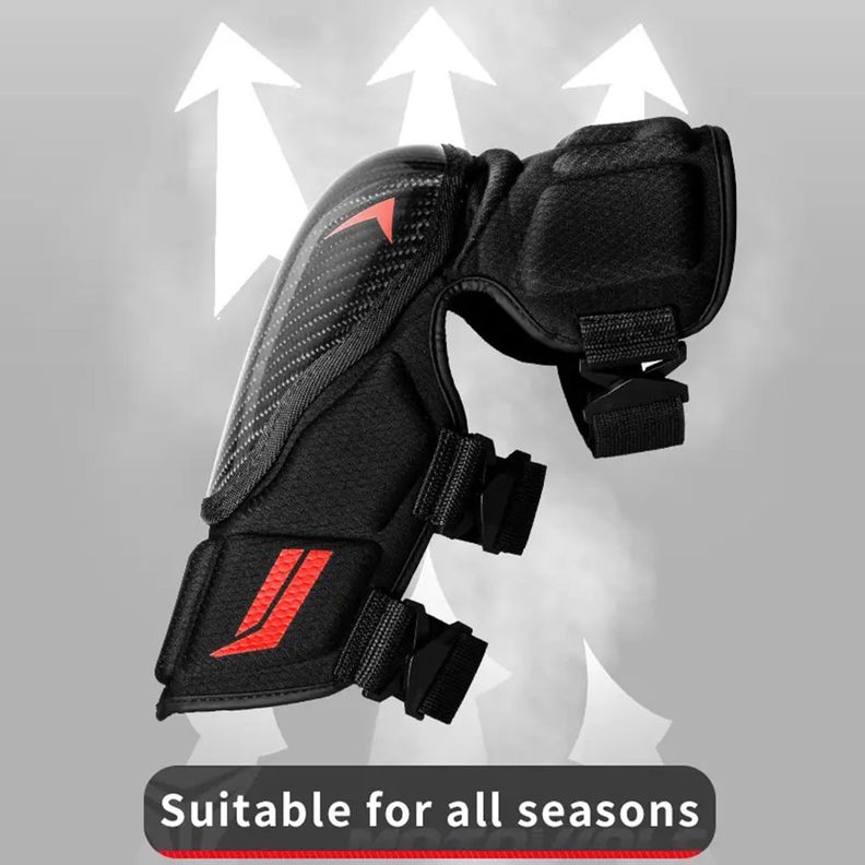Rodilleras para motociclismo de  Fibra Carbono MotoWolf 1037-8