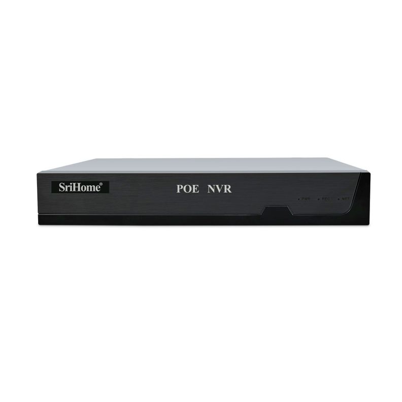 Kit POE NVR NVS005 + 4 cámaras SH037B QHD 4MP 1440P SriHome-3