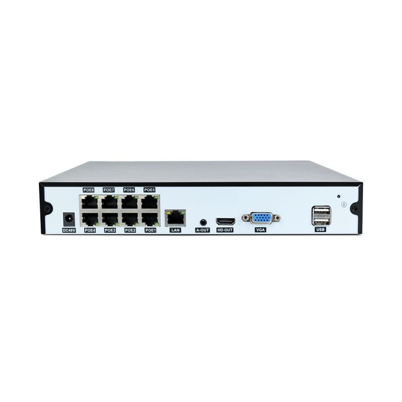 Kit POE NVR NVS005 + 4 cámaras SH037B QHD 4MP 1440P SriHome-5