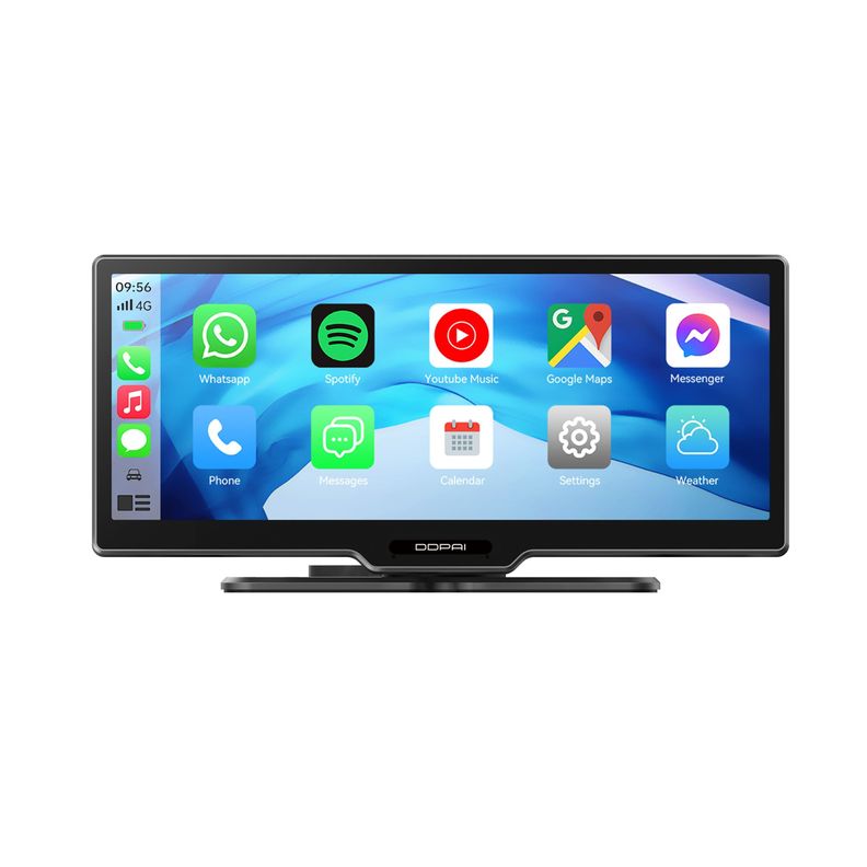 Pantalla reproductor multimedia con cámara para vehículo DDPAI M5S-1
