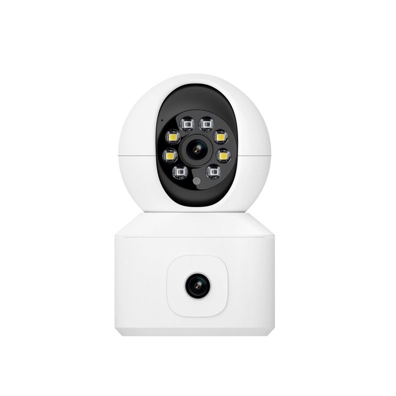 Camara Wi-Fi Lente Dual 2MP PTZ Deteccion Humana Vision Nocturna Dual ESCAM QF010