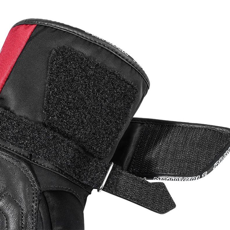 Guantes para motociclismo de Invierno Motowolf MDL0307B- Negro-4