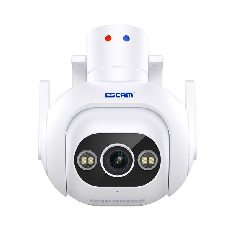 Camara IP Wifi 4MP 1440p Vision Nocturna Dual H.265 IP66 ESCAM PT304