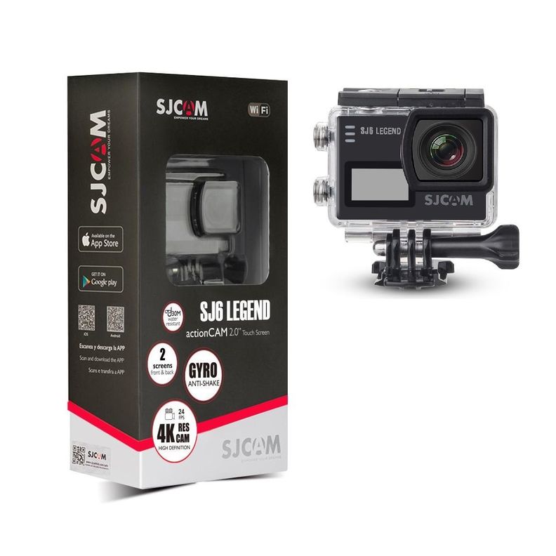 Cámara Deportiva SJCAM SJ6 LEGEND 4K Wifi Estabilizador giroscópico-0
