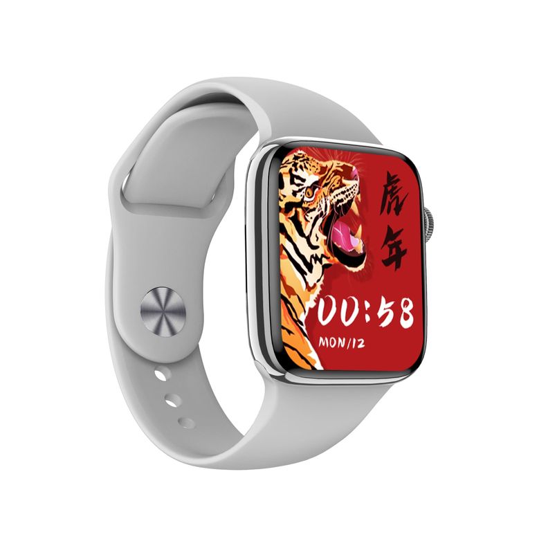 Smartwatch DT NO.1 7 Reloj Inteligente Bluetooth llamadas - plata-0