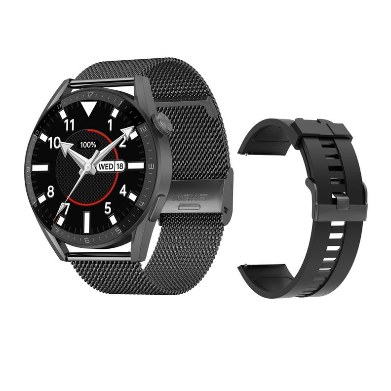 Smartwatch Reloj Inteligente Bluetooth llamadas 390x390 280 mAh DT3 MAX - Negro-0