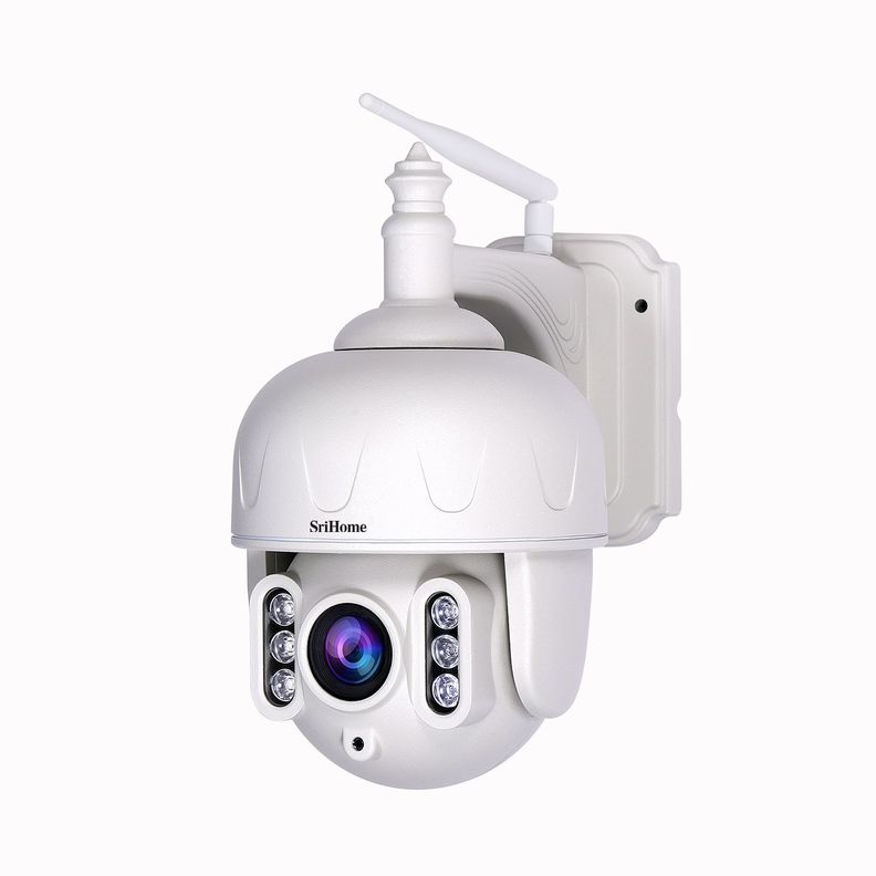 Camara IP Wifi Exterior 3MP FHD Sricam SH028 Audio y ranura micro SD-2