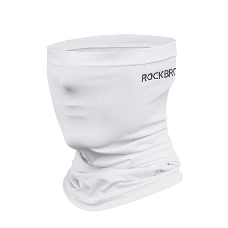 Cuello, Mascara, bandana elástica ciclismo, deportes Rockbros WB-001 - Negro-5