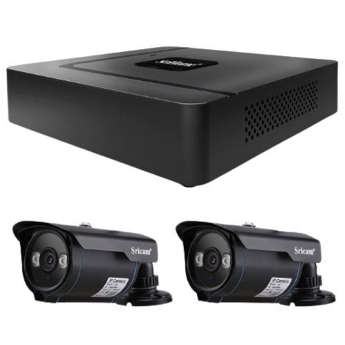 Kit NVR Srihome: 2 camaras SP007 960p + NVR NVS003 16CH-2