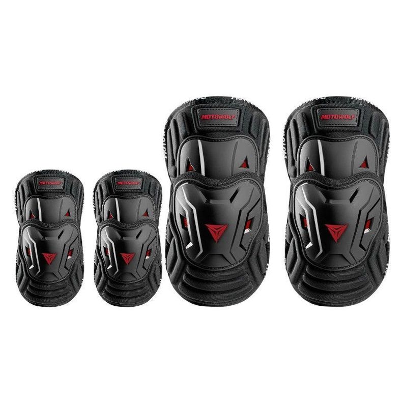 Rodilleras y Coderas cortas Motowolf MDL1029C