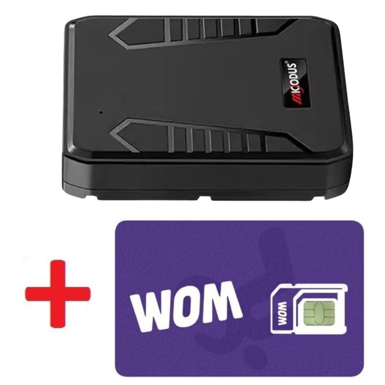 Rastreador GPS 4G ML808G 4G 10000mAh Configuración + Sim-1
