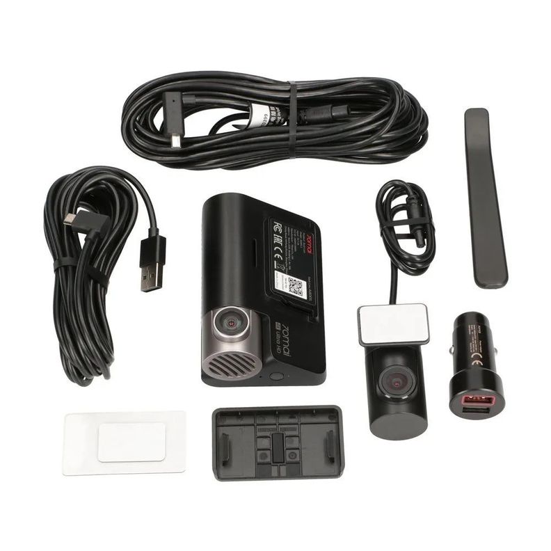 Cámara para auto DVR 4k 2160P + Cámara Trasera 70mai A800S-1 + Micro SD 128GB-4