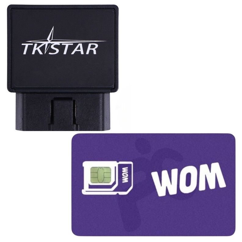 Rastreador GPS 4G TK816 Rastreador OBD + Configuracion + SIM-0