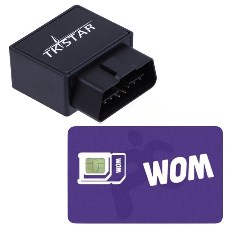 Rastreador GPS 4G TK816 Rastreador OBD + Configuracion + SIM-1