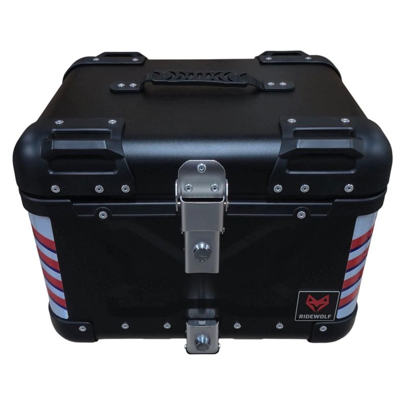 Baul Top Case para motocicleta 45L RIDEWOLF 0710-45