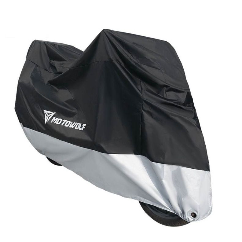 Cobertor de moto Universal Motowolf 0802B 210D - 2XL-0