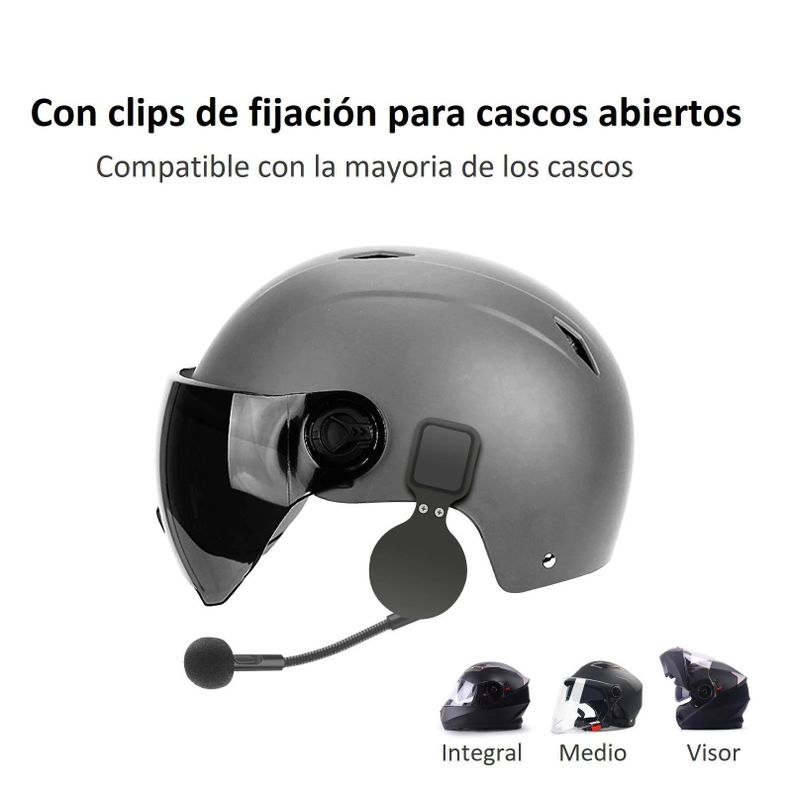 Audífonos bluetooth manos libres para casco moto M6-3