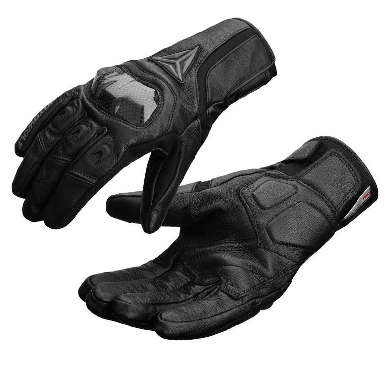 Guantes de Cuero invierno para Motociclismo Motowolf 0305B-0