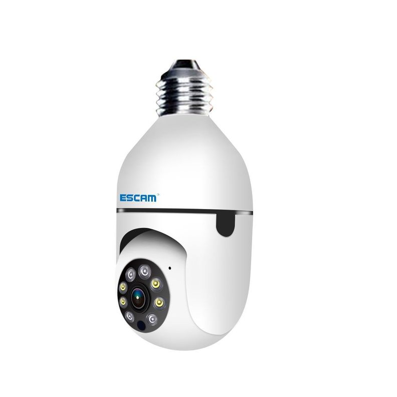 Cámara IP Robótica para ampolleta E27 Wifi Full HD 1080p Escam PT208-0
