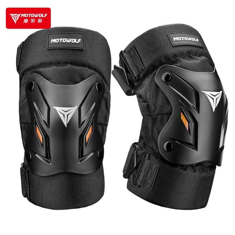 Pack Rodilleras y Coderas cortas para Motociclismo Motowolf 1034-4