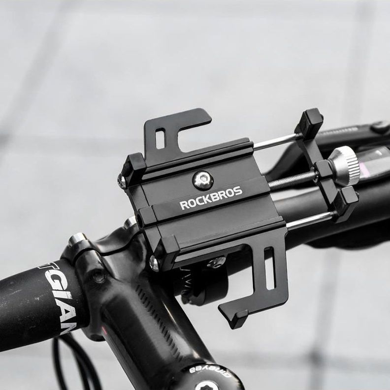 Soporte de Aluminio para celular para bicicleta y moto ROCKBROS 699-1