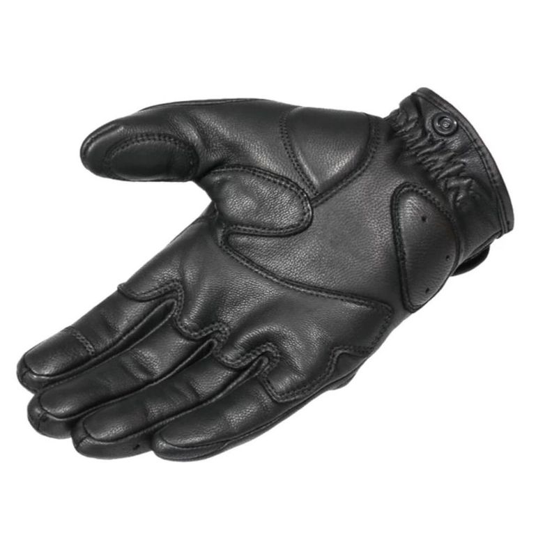 Guantes de cuero para motociclismo Vintage Motowolf 0311-2