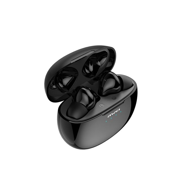 Audífonos Bluetooth Awei T15 TWS con caja de carga-0