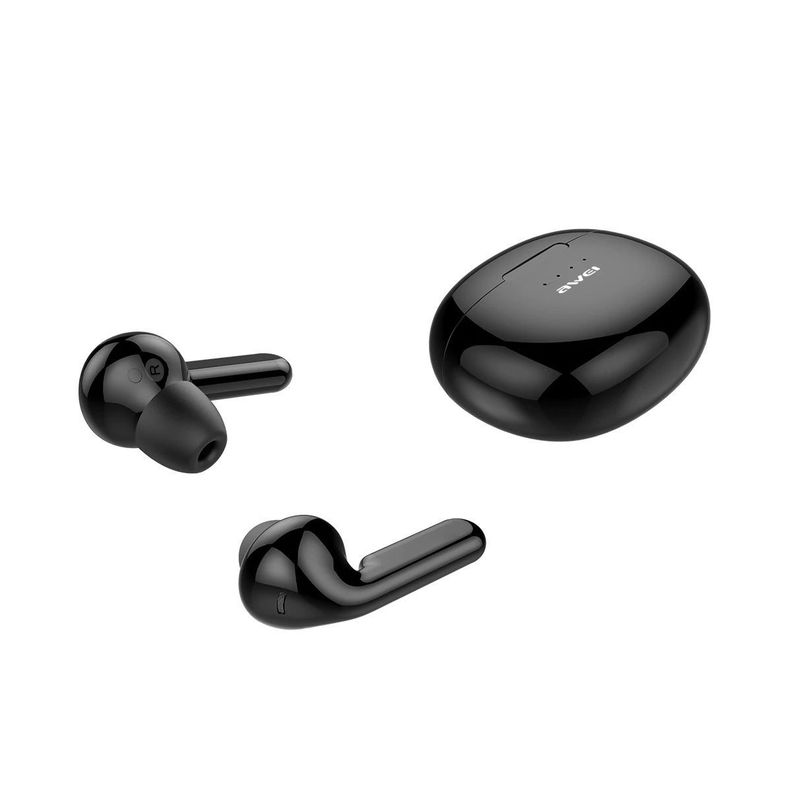 Audífonos Bluetooth Awei T15 TWS con caja de carga-2