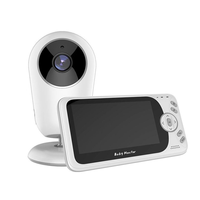 Monitor para bebe portatil 4.3 pulgadas audio bidireccional y visión nocturna VB608-0
