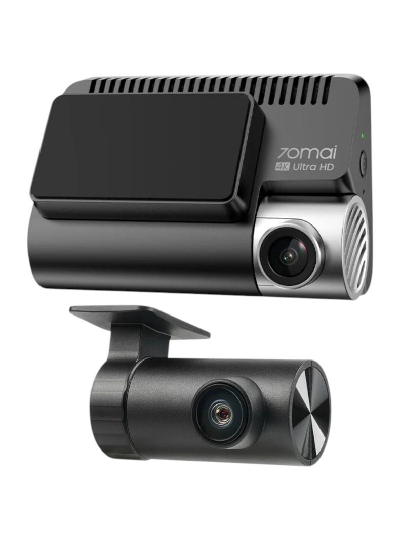 Set Dual 70mai A800SE-1 Cámara Para Vehículo 4K HDR GPS ADAS NightVis Wi-Fi A800SE + Trasera RC22
