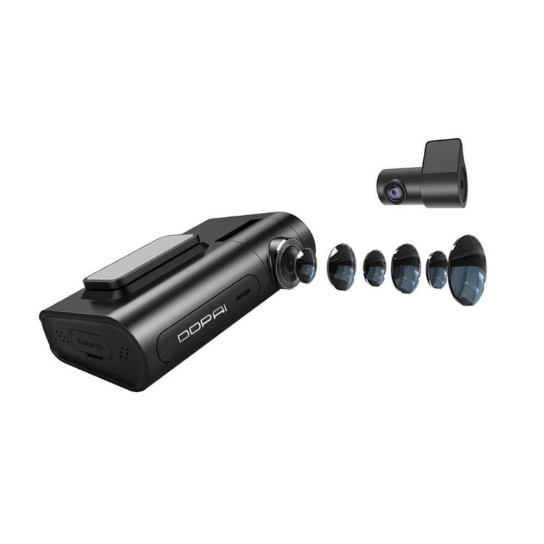 Cámara de vehículo dual 4G 2K rastreo GPS y control bluetooth DDPAI X2S PR-1