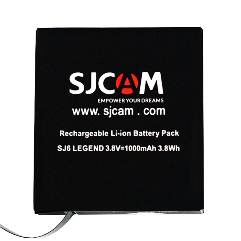 Batería de litio 1000mAh para cámara deportiva SJCAM SJ6 LEGEND / SJ6 PRO-1