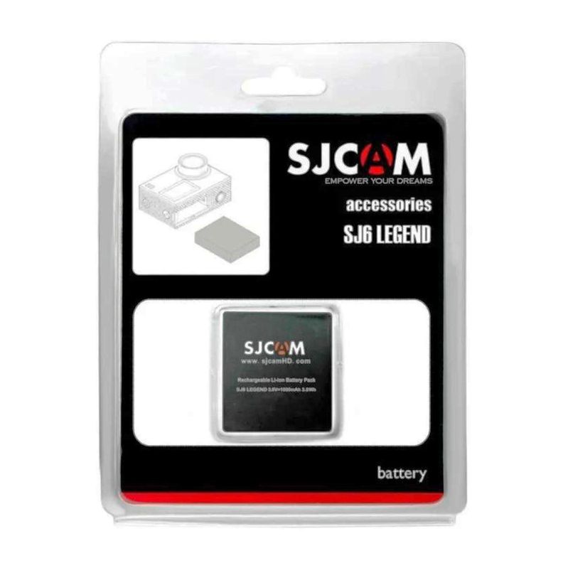 Batería de litio 1000mAh para cámara deportiva SJCAM SJ6 LEGEND / SJ6 PRO-3