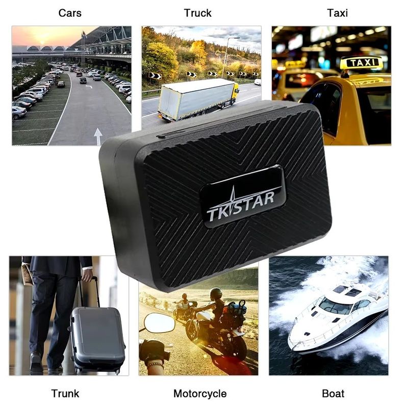 Mini Rastreador GPS magnético recargable de 1500mAh Tkstar TK913 4G configurado con SIM-4