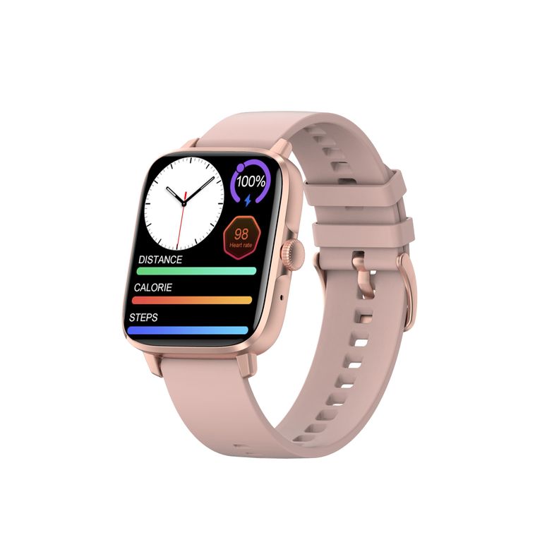 Smartwatch Reloj Inteligente Bluetooth llamadas NO.1 DT102 - Rosa-0