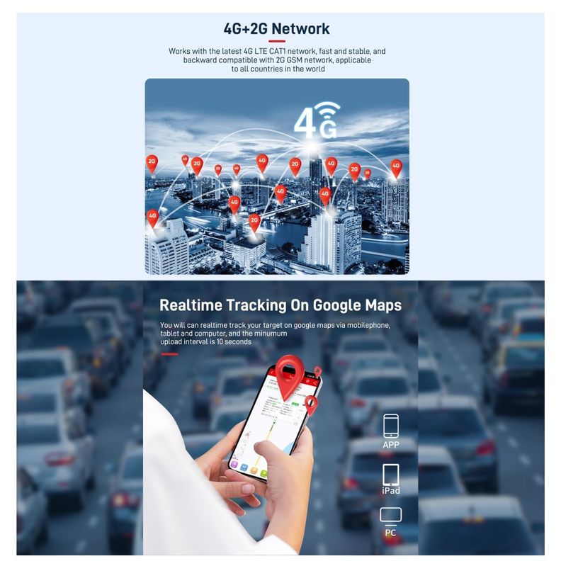 Rastreador GPS 4G ML500G 5000mAh GPS tracker-3
