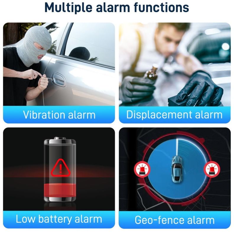 Rastreador GPS 4G ML500G 5000mAh GPS tracker-7
