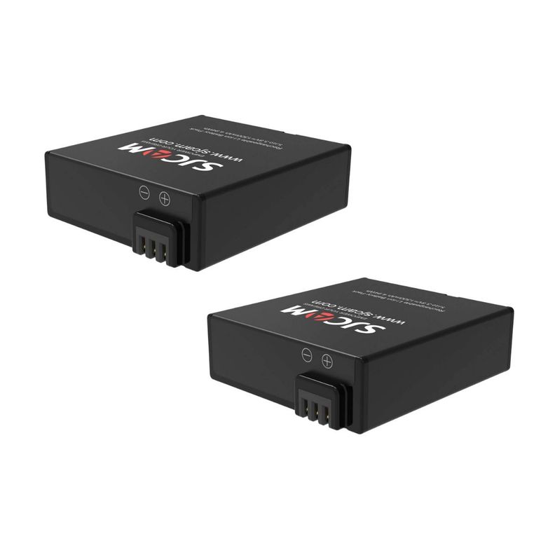 Pack 2  Baterias de litio 1300mAh para cámara deportiva SJCAM SJ10 y SJ11 SERIES-3