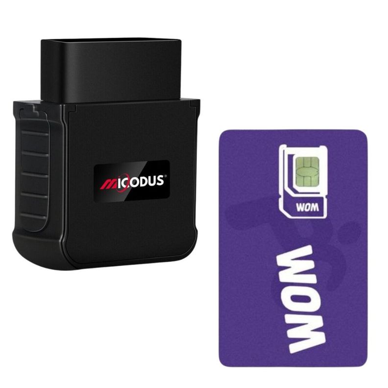 Rastreador GPS 4G MV55G 4G OBD2 + Configuración + Sim-0
