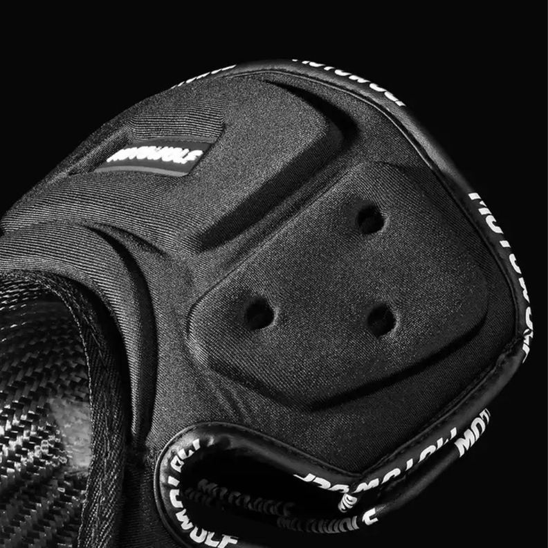 Rodilleras Cálidas de Invierno para Motociclismo Fibra Carbono MotoWolf 1019B-6