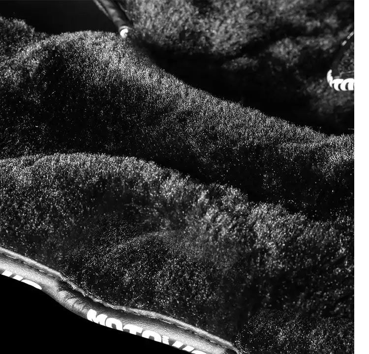 Rodilleras Cálidas de Invierno para Motociclismo Fibra Carbono MotoWolf 1019B-7
