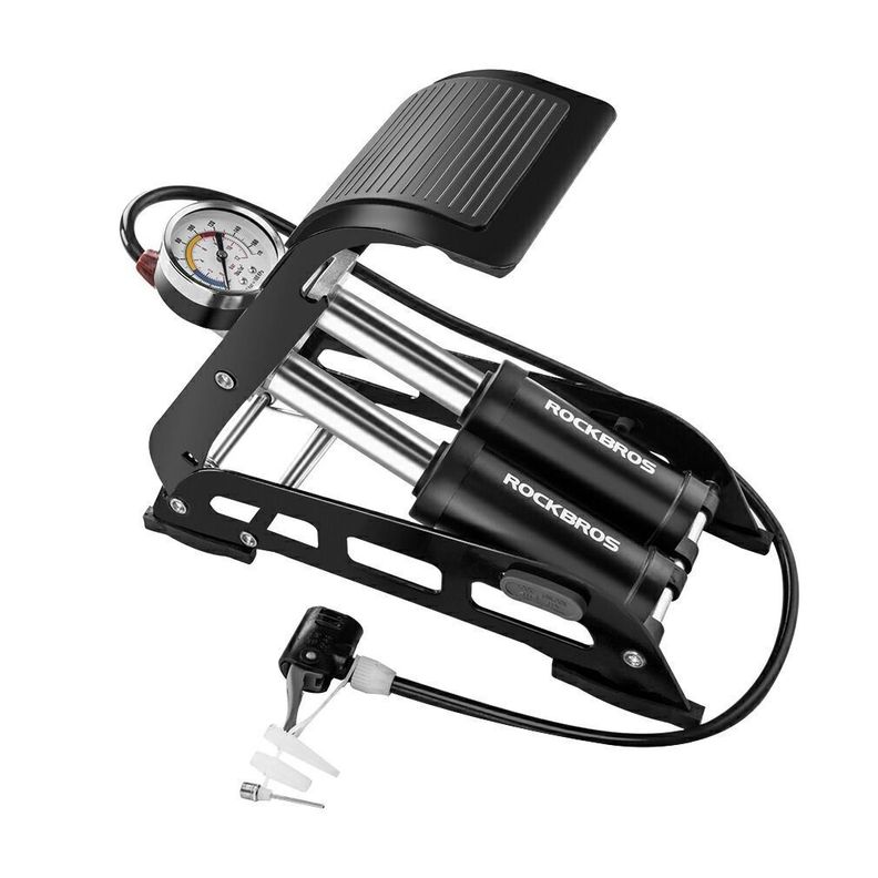 Bombin de Pie doble cilindro ciclismo Rockbros FP4411-0