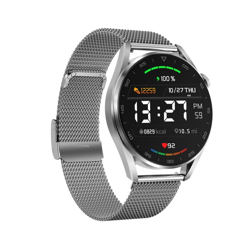 Smartwatch Reloj Inteligente Bluetooth 280 mAh 390x390 IP68 llamadas DT3 PRO - Silver-6