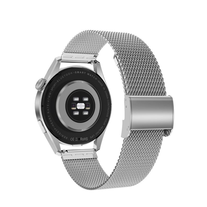 Smartwatch Reloj Inteligente Bluetooth 280 mAh 390x390 IP68 llamadas DT3 PRO - Silver-4
