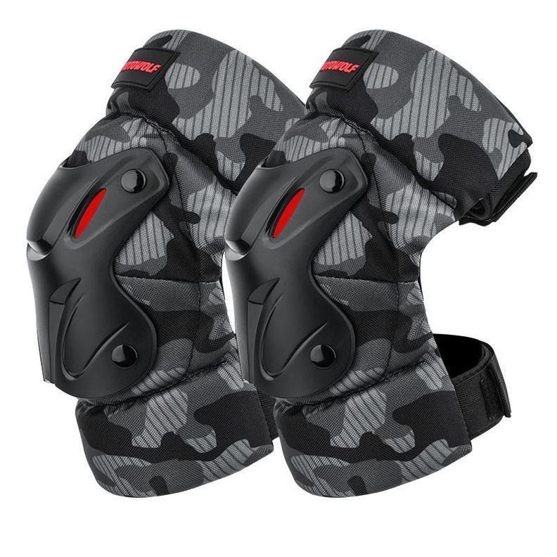 Rodilleras para motociclismo Motowolf 1010 Camuflaje - corta-1