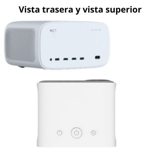 Proyector Led AAO YG531 400 ANSI 1080P BT Wifi-3