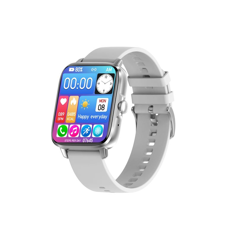 Smartwatch Reloj Inteligente Bluetooth llamadas NO.1 DT102 - Plata-0